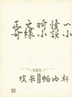 正文畸情～内裤奇缘小说小茹