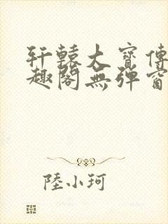 轩辕大宝传奇笔趣阁无弹窗