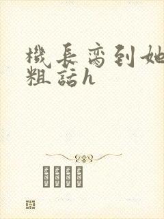 机长脔到她哭h粗话h