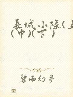长城小队(上)(中)(下 )