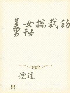 美女总裁的贴身男秘