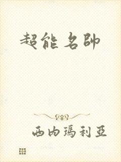 超能名帅