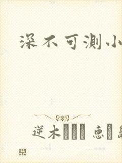 深不可测小说
