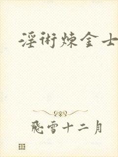 淫术炼金士小说