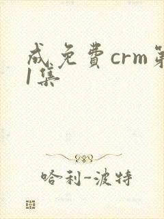 成免费crm第1集