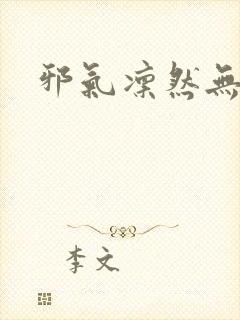 邪气凛然无弹窗