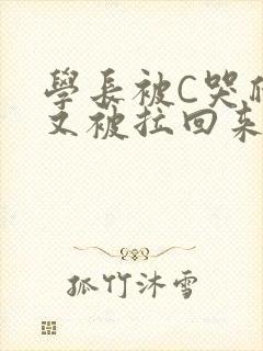 学长被C哭爬走又被拉回来