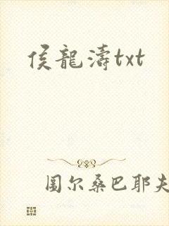 侯龙涛txt
