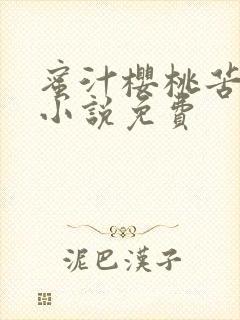 蜜汁樱桃苦咖啡小说免费