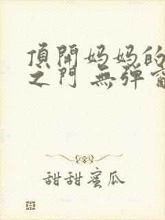 顶开妈妈的生命之门 无弹窗