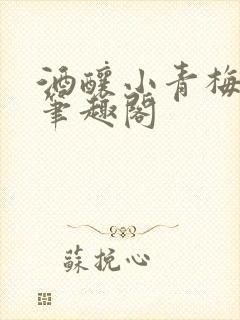 酒酿小青梅po笔趣阁