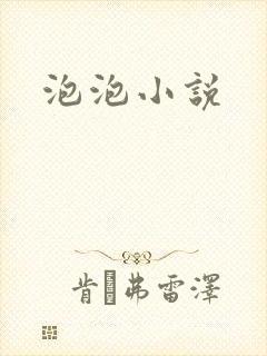 泡泡小说