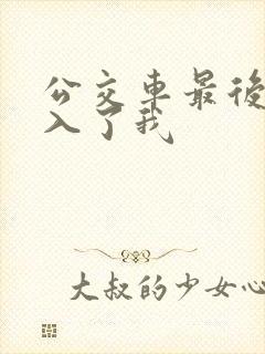 公交车最后一排入了我