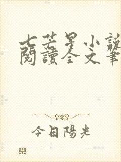 七芒星小说免费阅读全文笔趣阁