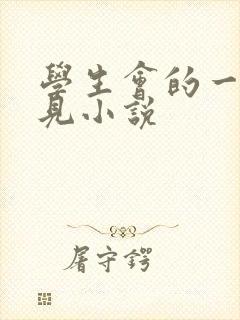 学生会的一己之见小说