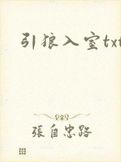 引狼入室txt