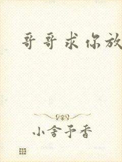 哥哥求你放了我