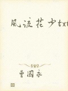 风流花少txt