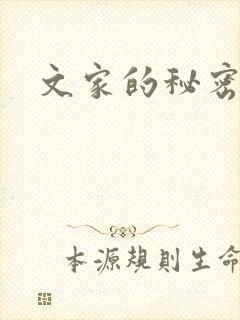 文家的秘密