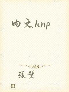 肉文hnp