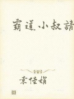 霸道小叔请轻撩