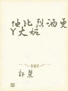 他比烈酒更撩BY大婉