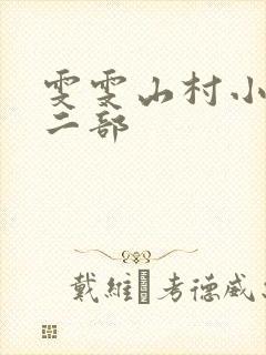 雯雯山村小说第二部