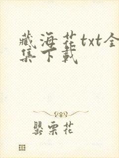 藏海花txt全集下载