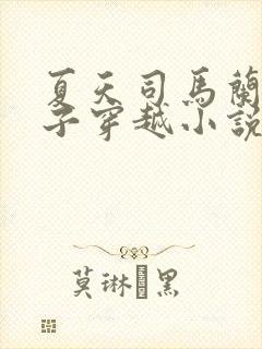 夏天司马兰九皇子穿越小说笔趣阁