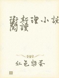 卫斯理小说在线阅读