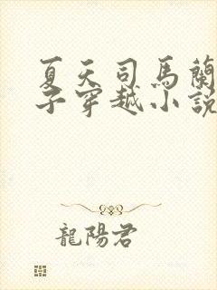 夏天司马兰九皇子穿越小说笔趣阁