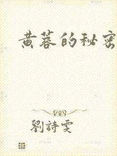 黄蓉的秘密