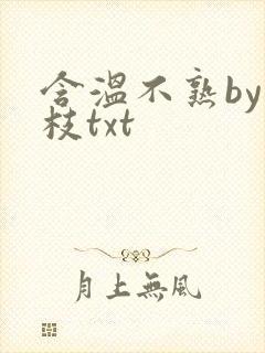 含温不熟by词枝txt