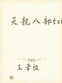 天龙八部txt