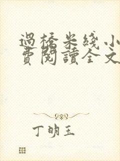 过桥米线小说免费阅读全文