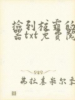 捡到校霸的遥控器txt免费阅读by阳阳