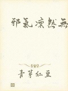 邪气凛然无弹窗