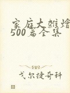 家庭大杂烩小说500篇全集