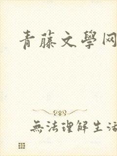 青藤文学网