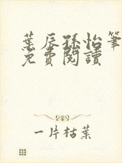 叶辰孙怡笔趣阁免费阅读