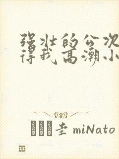 强壮的公次次弄得我高潮小说