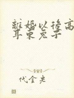 离婚以后高干 耳东兔子