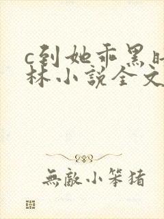 c到她乖黑暗森林小说全文阅读