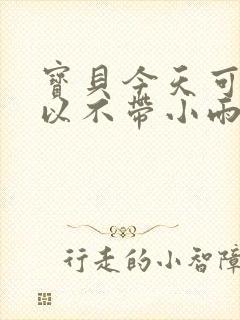 宝贝今天可不可以不带小雨伞