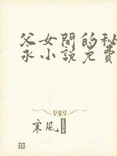 父女间的秘密赵永小说免费阅读