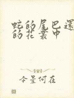 蛇的尾巴还在我的花丛中