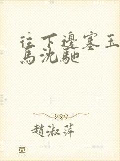 往下边塞玉器骑马沈驰