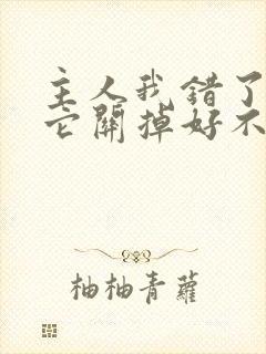 主人我错了请把它关掉好不好