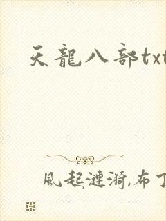 天龙八部txt