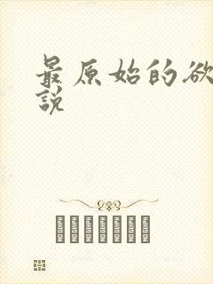 最原始的欲望小说